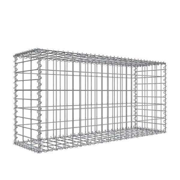 Gabion box with pvc coated