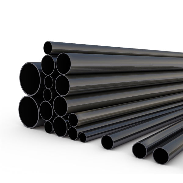 Round Steel Pipe - Black