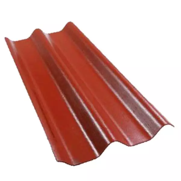 Double corrugated roof tiles Ha Huang2