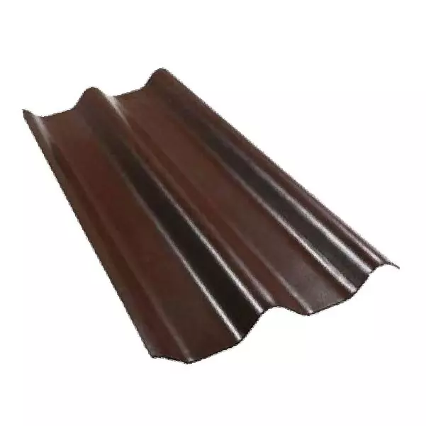 Double corrugated roof tiles Ha Huang3